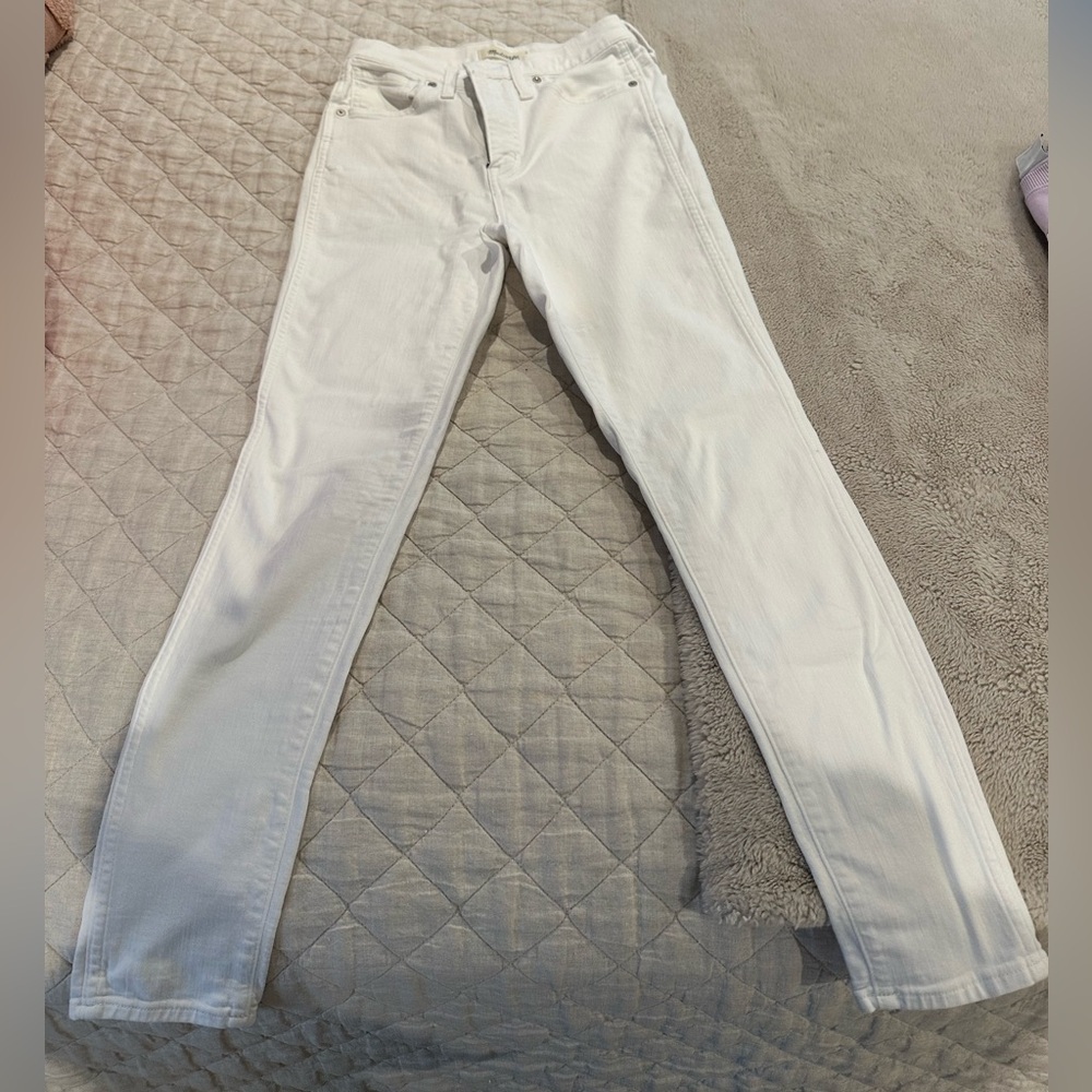 Madewell White Jeans